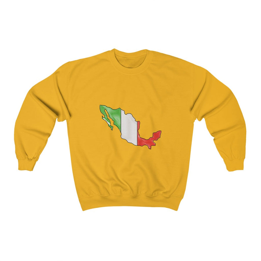 The "Mexico Map" Unisex Heavy Blend™ Crewneck Sweatshirt