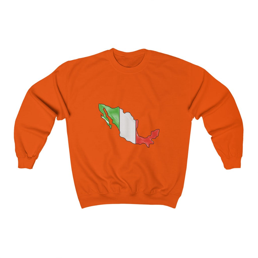 The "Mexico Map" Unisex Heavy Blend™ Crewneck Sweatshirt