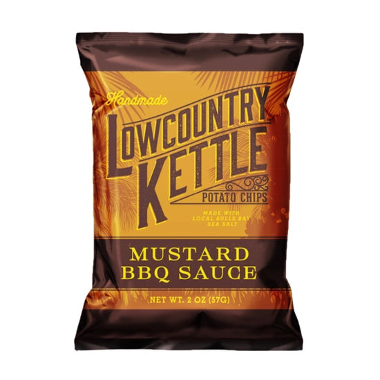 Low Country Kettle Mustard BBQ Sauce Potato Chips